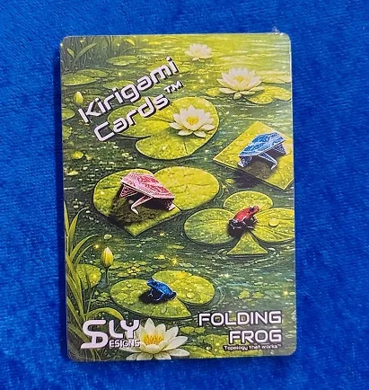 Kirigami Cards Folding Frog pack